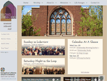 Tablet Screenshot of holytrinitychicago.org